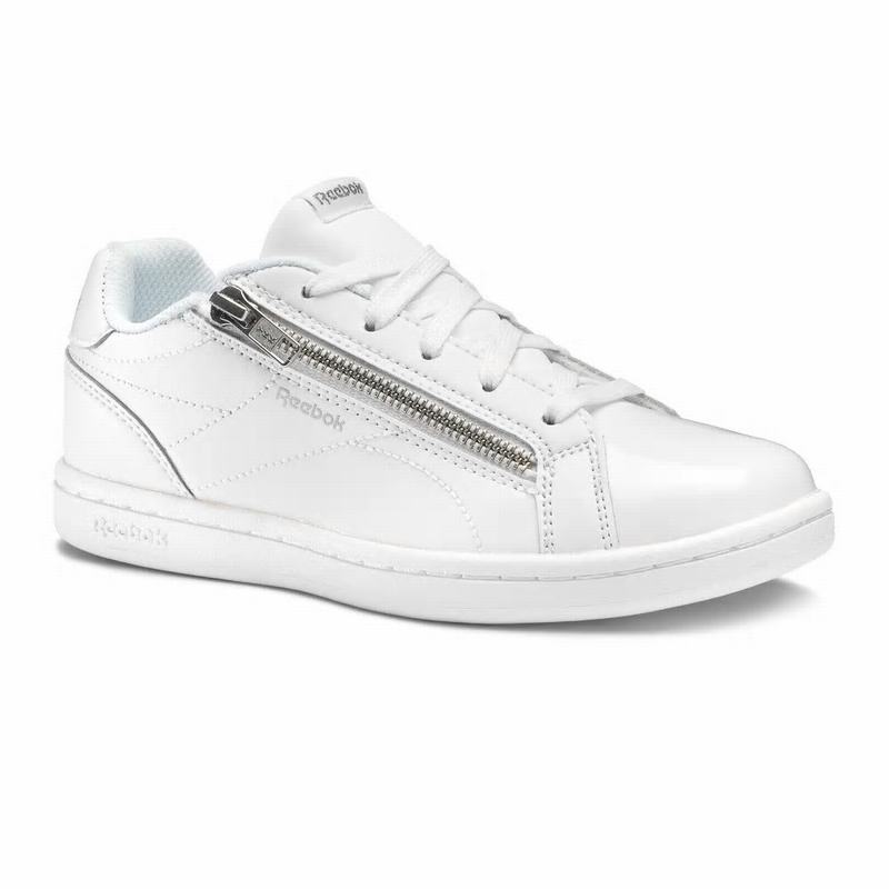 Tenisi Reebok Royal Complete Clean Fete Albi/Argintii Romania BM6548BQ